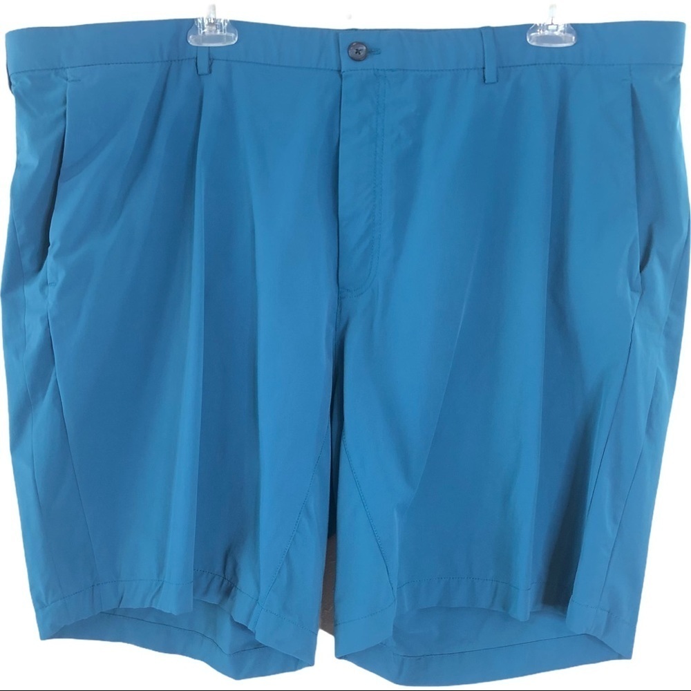 Perry Ellis Stretch Blueish Green Shorts Sz 48 Men